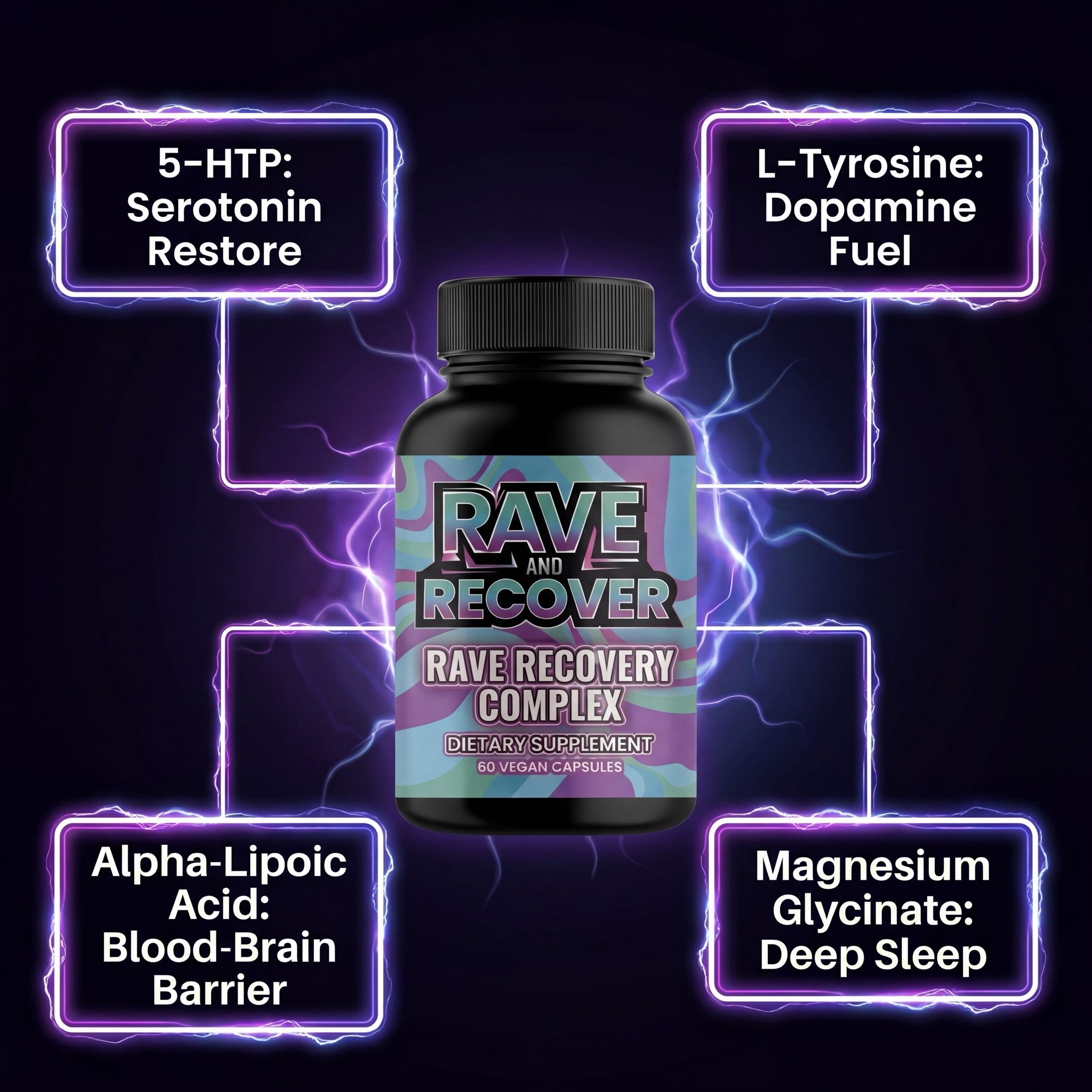 Rave and Recover bottle
