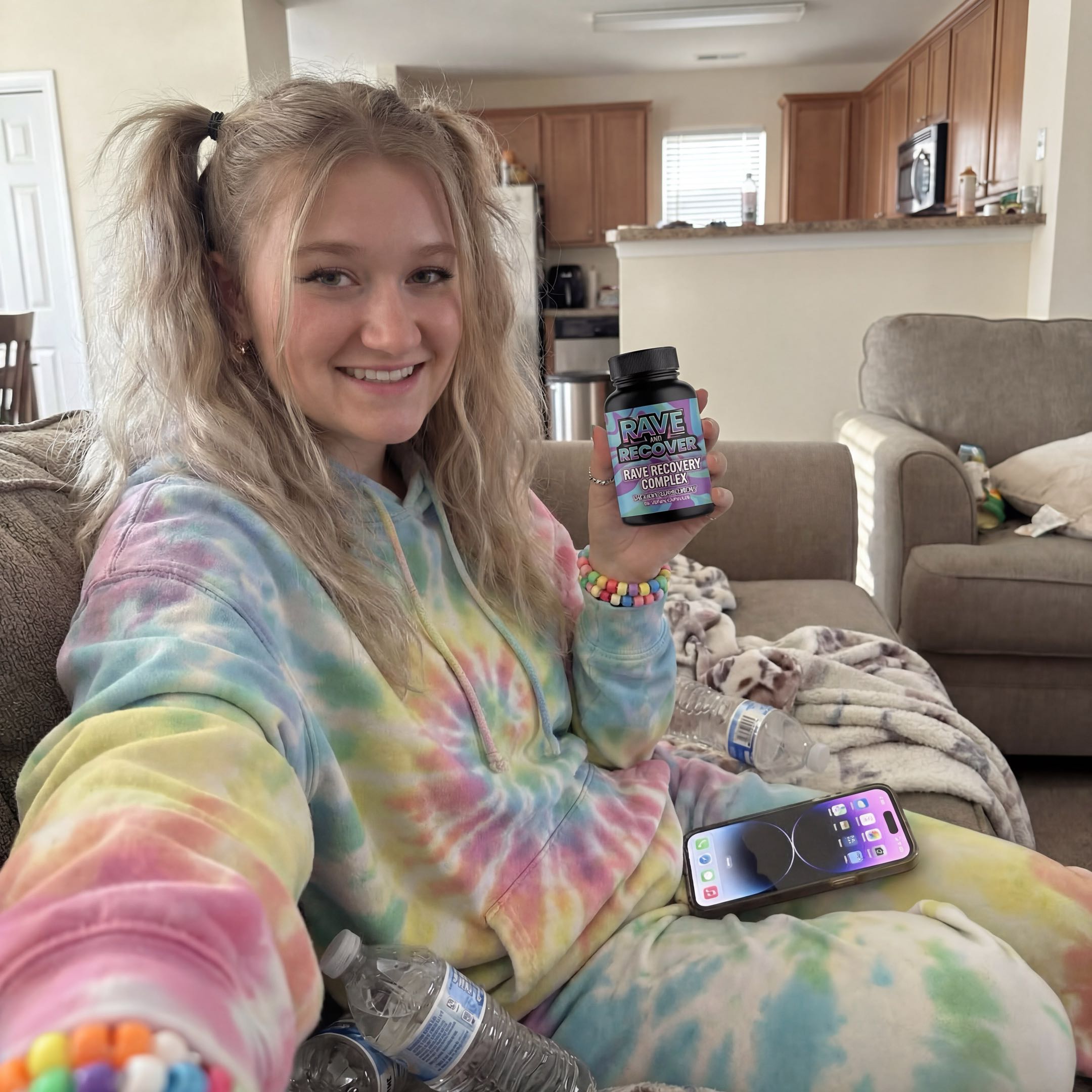 Sam K. with Rave and Recover